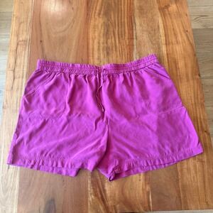 Boden Women's Hot‎ Pink Cupro Shorts Size 16